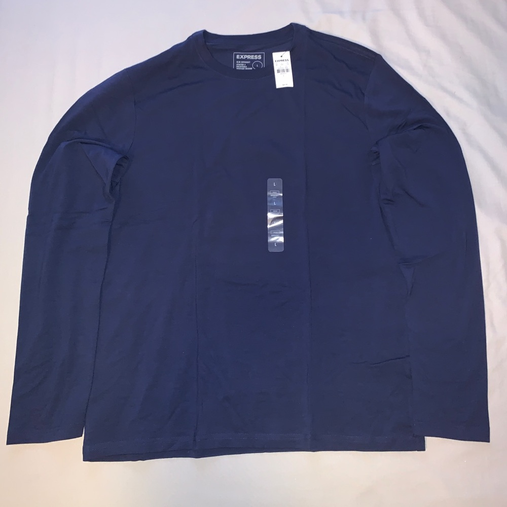 Express Supersoft Long Sleeve Crew Neck Shirt